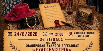 «Στην υγειά του μακαρίτη»: Θεατρική βραδιά στην Αγγελώνα – monemvasianews.gr