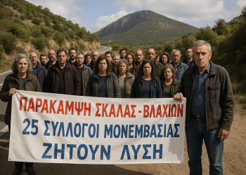 Παράκαμψη Σκάλας – Βλαχιώτη: 25 φορείς της Μονεμβασίας απαιτούν λύση – monemvasianews.gr