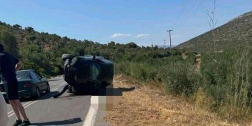 Θανατηφόρο τροχαίο στην Απιδιά – Νεκρή 29χρονη οδηγός – monemvasianews.gr