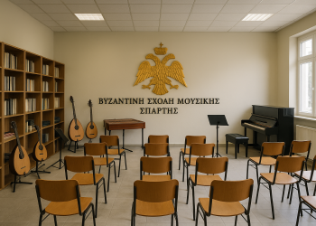 Η Σχολή Βυζαντινής Μουσικής Σπάρτης σε Νέες Υπερσύγχρονες Εγκαταστάσεις